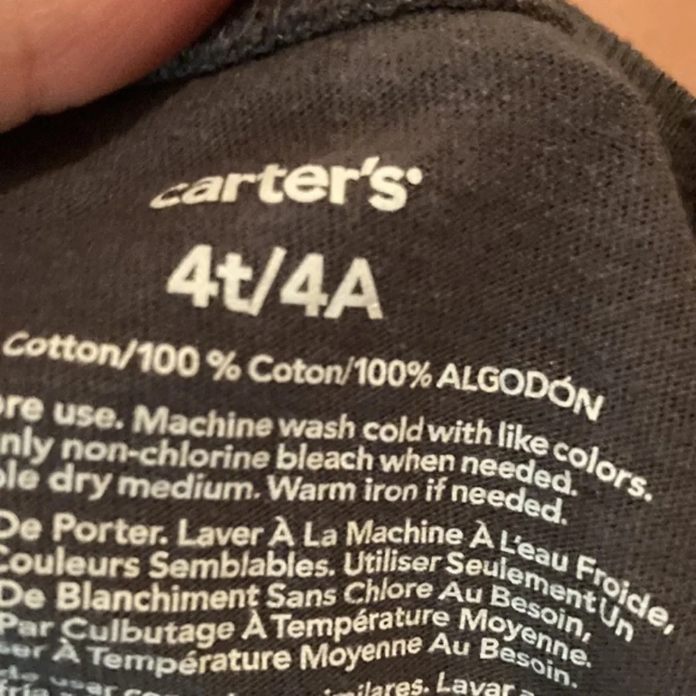Carter's‎ Gray Soccer Graphic Tee